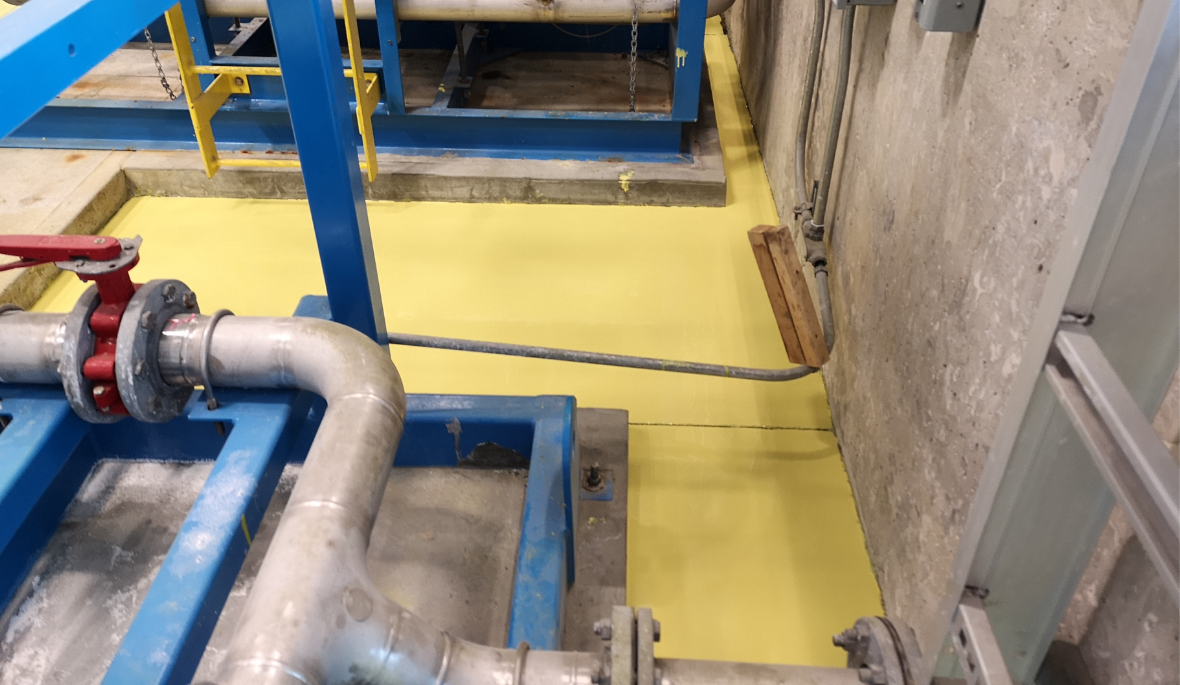 Industrial epoxy floor